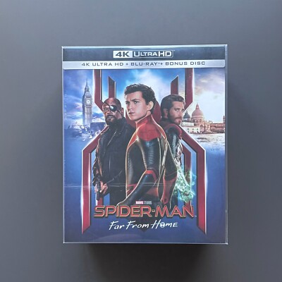 Spider-Man: Far From Home Steelbook [4K UHD+2D] One Click Boxset Manta Lab