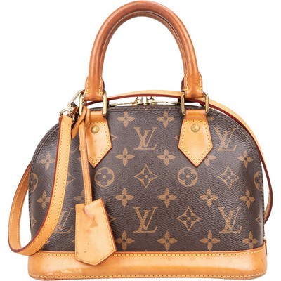 Louis Vuitton Monogram Canvas Alma BB Handbag Tasche