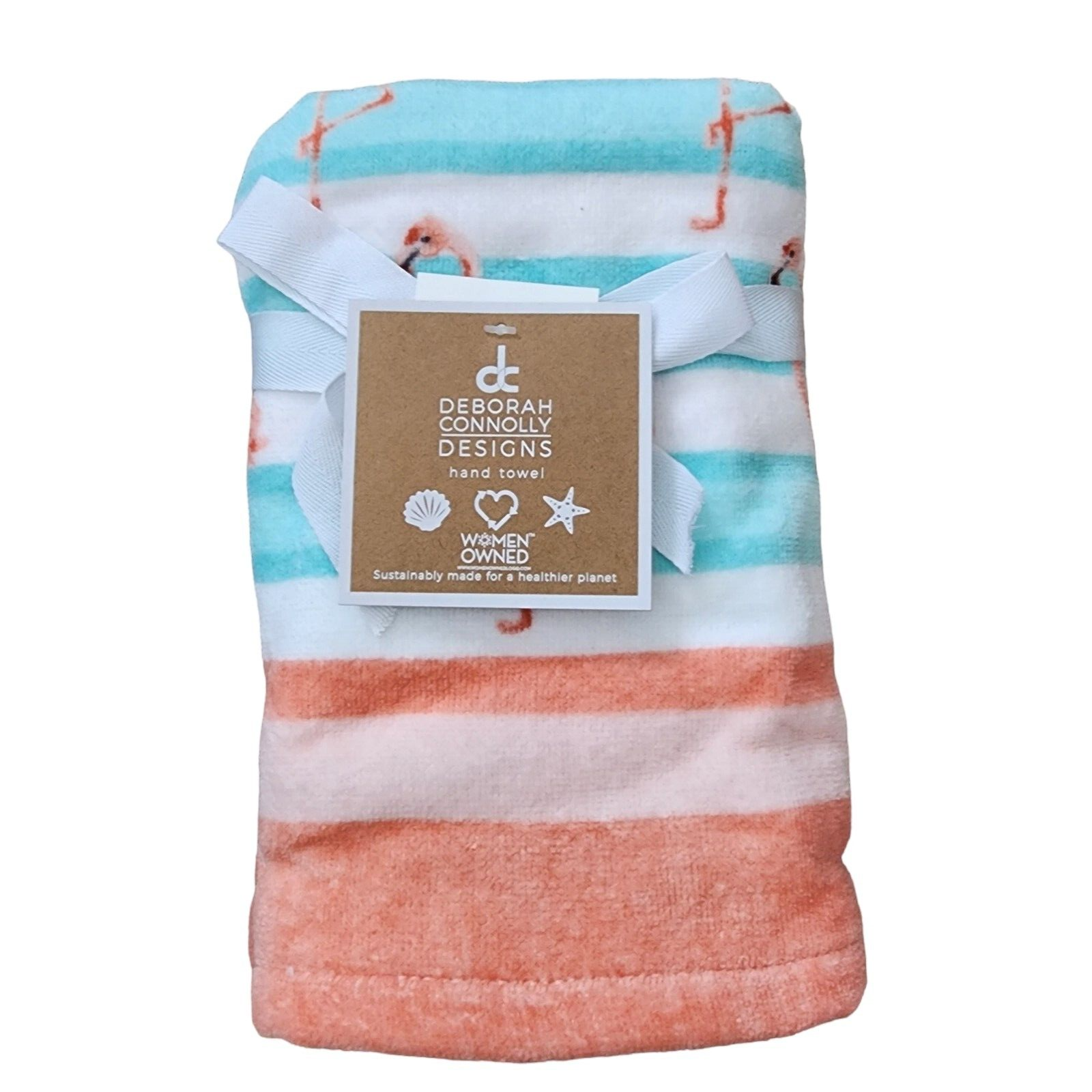 Coral Blue Stripe Nwt