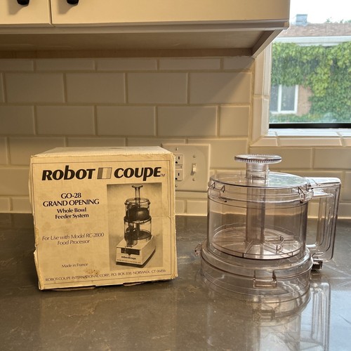 Whole Bowl Feeder Robot Coupe Food Processor