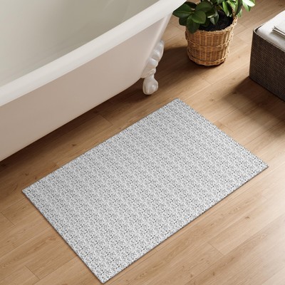 Collive Small Bathroom Rug 2x3 Washable Entryway Rugs Rubber Backed Indoor Do...