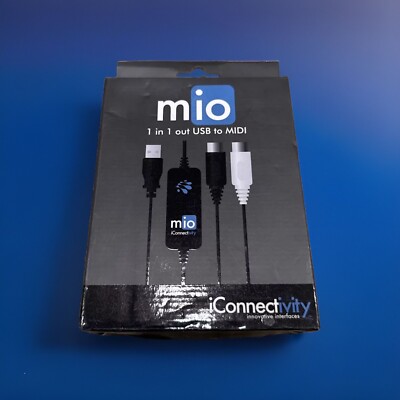 iConnectivity Mio 1x1 USB MIDI Interface