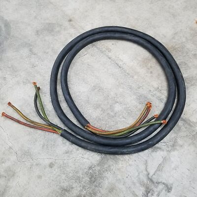 Carol 3/0 AWG Type G-GC Portable Power Cable, 4 Conductor, 2000V, CSA - USED