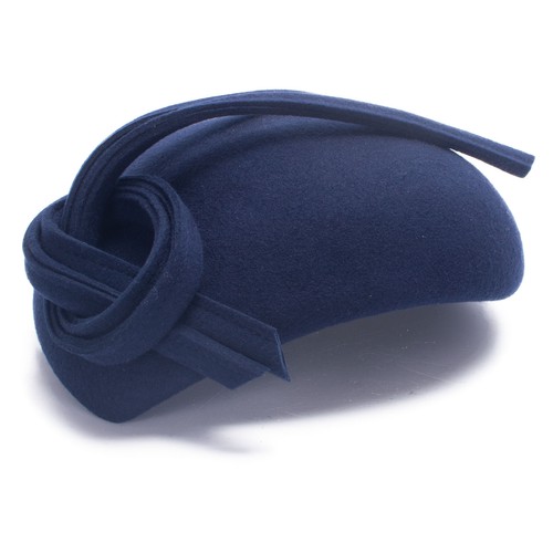 6127 Womens Teardrop Wool Felt Fascinator Tam Beret Casque Cocktail Hat Lawliet Womens Teardrop Wool Felt Fascinator Tam Beret  main image 4