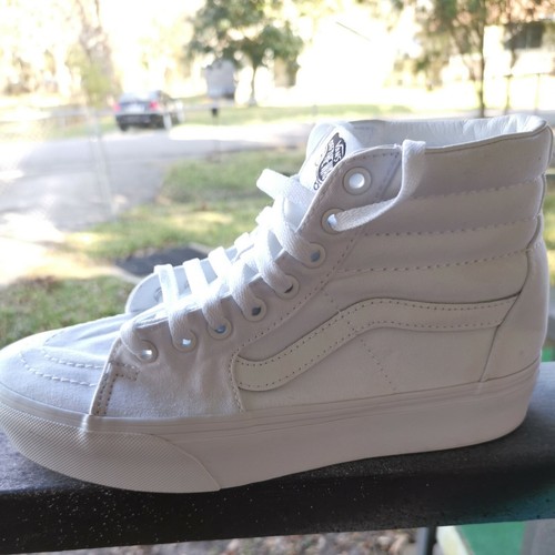 Adult Unisex Sneakers & Athletic Shoes True White Vans SK8