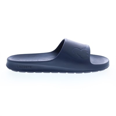

Lacoste Croco 2.0 1122 1 Cma Мужские синие синтетические шлепанцы Сандалии Обувь, Синий, Lacoste Croco 2.0 1122 1 Cma