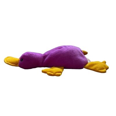 TY Beanie Baby Patti the platypus Stuffed animal plush Purple 1993 Vintage