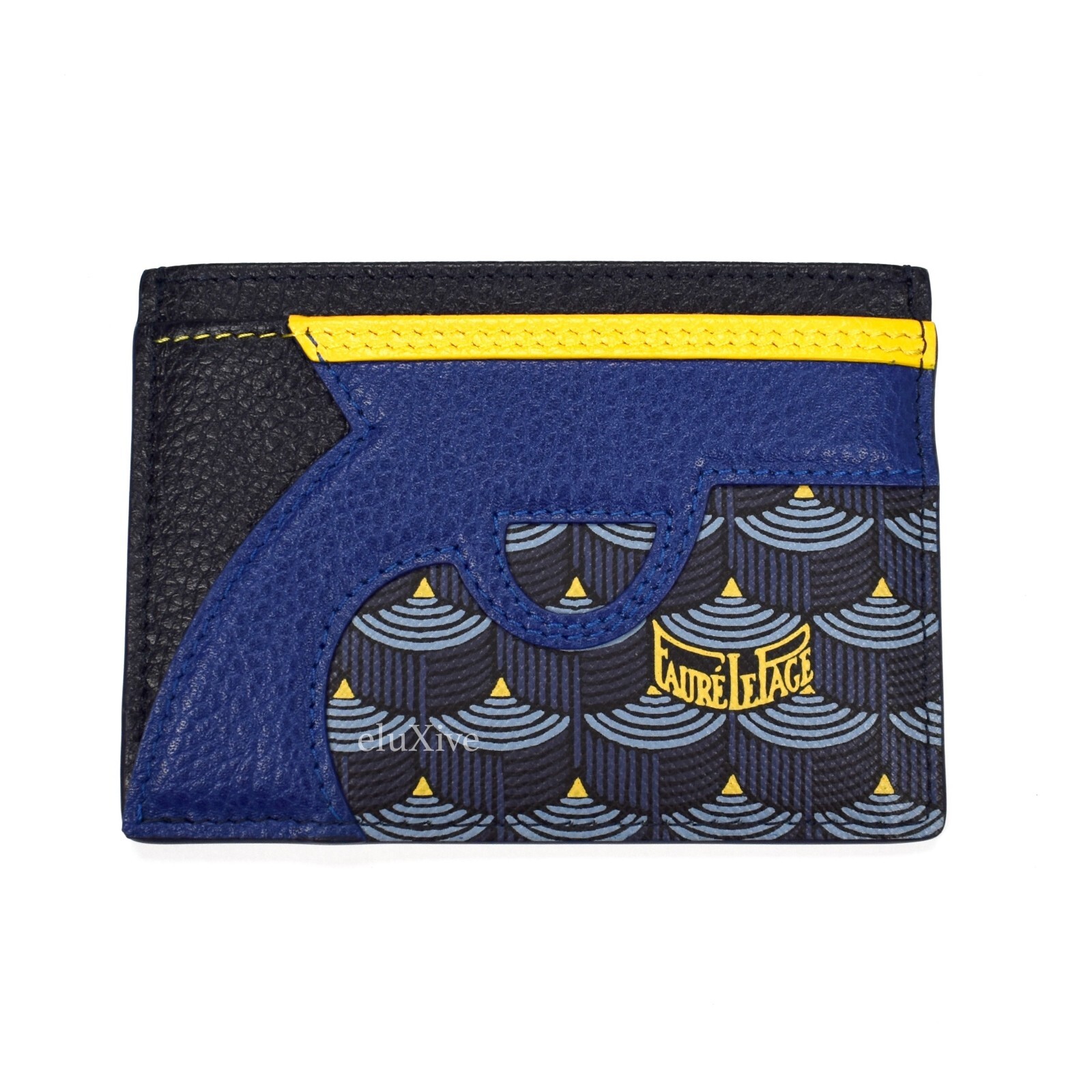 NWT Faure Le Page Paris Blue Gangsta Card Holder Wallet NWT Faure Le Page Paris Blue Gangsta Card Holder Wallet