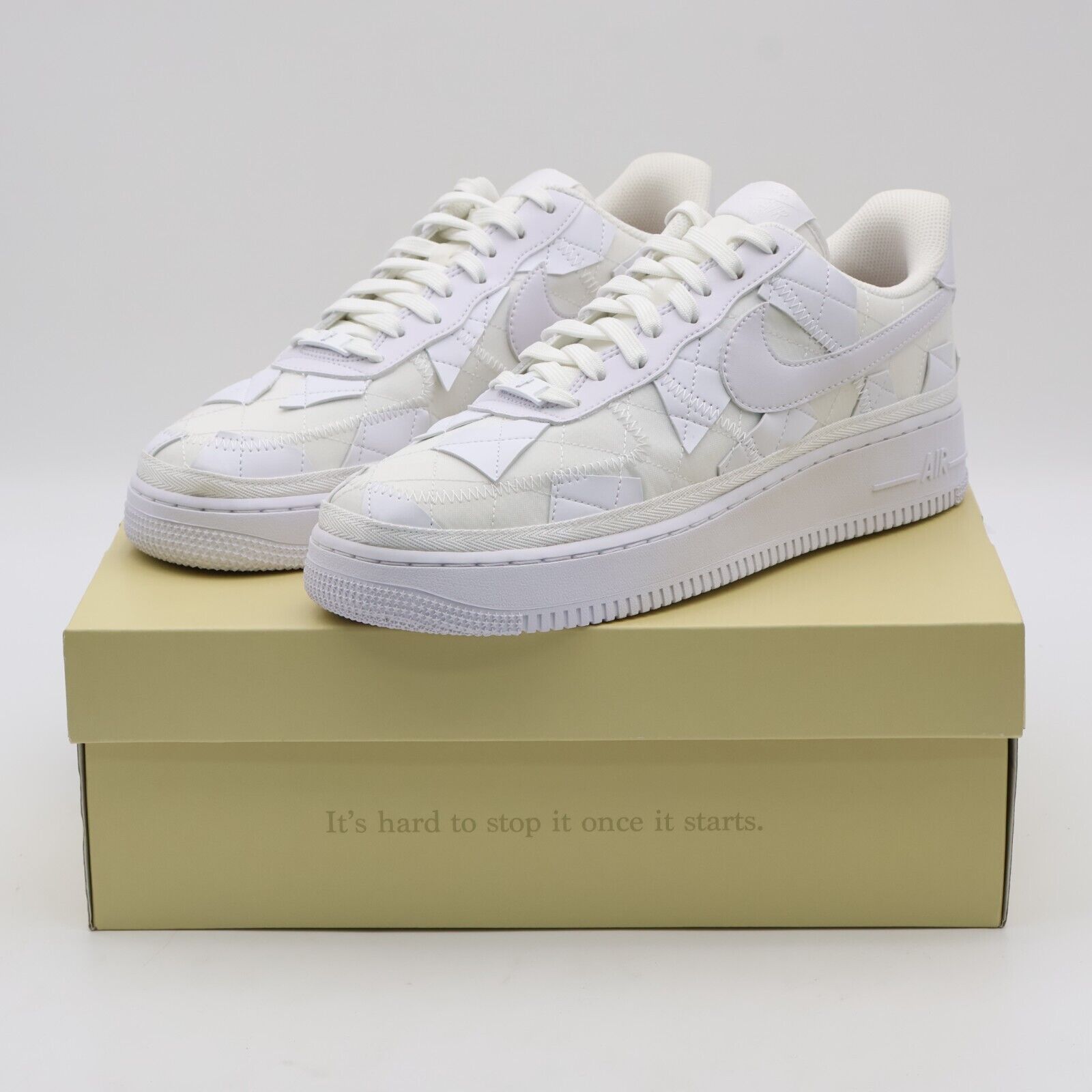 DZ3674-100 Nike Air Force 1 Low Billie Eilish Triple White DZ3674-100 Nike Air Force 1 Low Billie Eilish Triple White