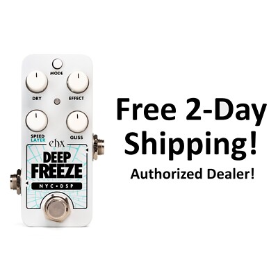 New Electro-Harmonix EHX Pico Deep Freeze Sound Retainer / Sustainer Guitar Effe