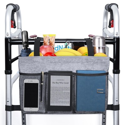 Walker Bag with Cooler Bag Water Resistant Storage Bag Walker Accessories wit...