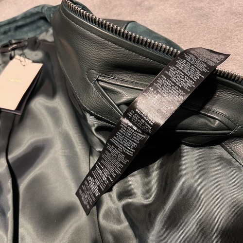 Pre-owned Tom Ford Suede Jacket In Medium And Large In Green