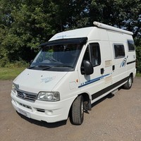 Adria Twin 3 Berth 4 Seatbelts Rear Fixed Bed 2005