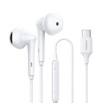 Ugreen Type-C Earphones Usb C Earphones Wired With Microphone For Calls V No.113
