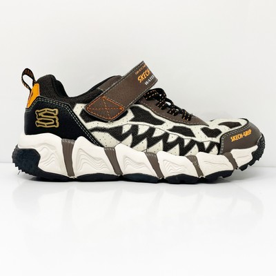 

Skechers Boys Velocitrek Dino Quest 402229L Белая повседневная обувь Кроссовки Размер 3,5, Белый, Velocitrek Dino Quest