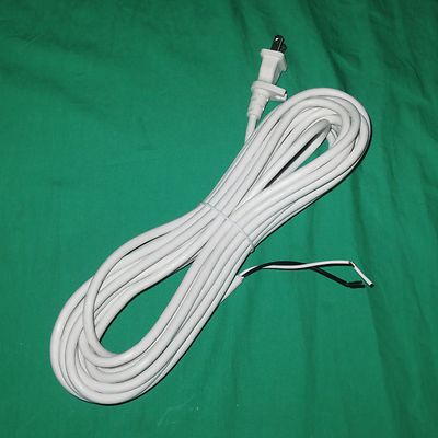 30' White Vacuum Cleaner Power Cord Filter Queen Tristar Compact Canister 17/2