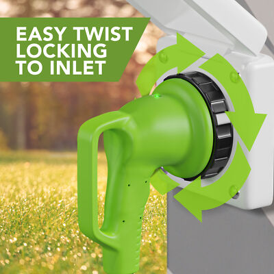 30AMP RV Power Cord 90 Degree Twist Locking 36' TT-30P to L5-30R Leisure Cords