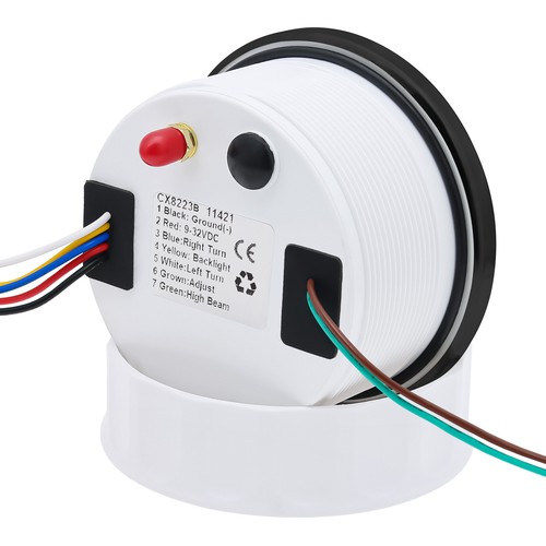 6 Gauge Set 85mm Boat GPS Speedometer 160MPH&Tacho 8000RPM Gauge with Sensor 