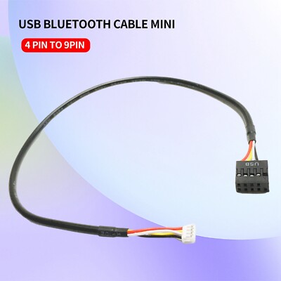 USB Bluetooth Cable 4 to 9 Pin for BCM94360CD PCI-e Desktop Wireless Card