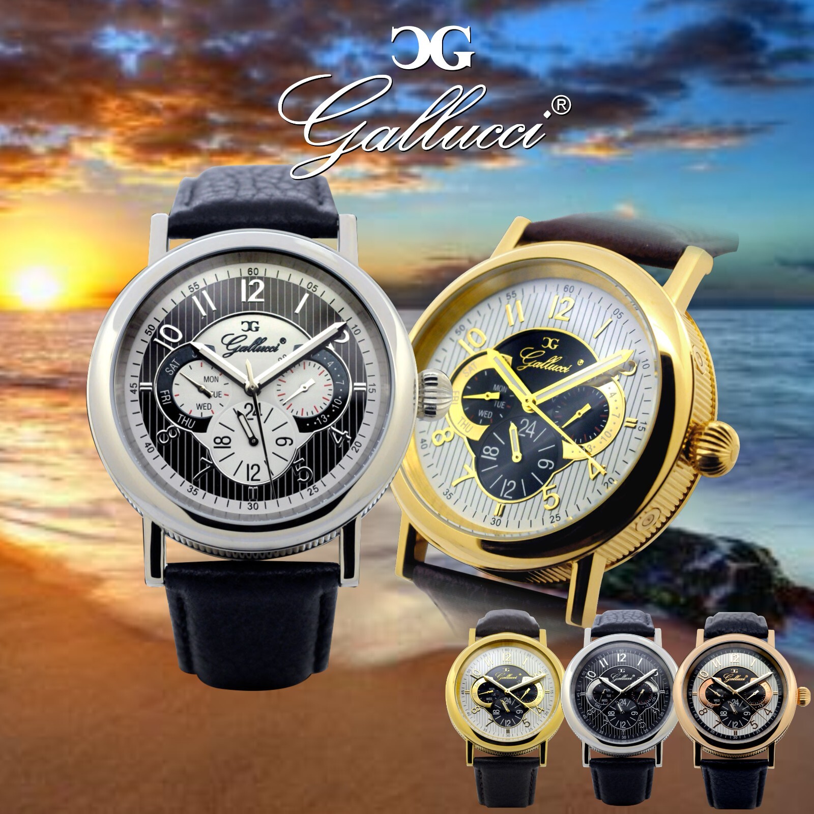 ✨美品✨gallucci/ガルチ　ワールド 自動巻き　スケルトン　ブルー Yahoo!オークション -「ガルーチ スケルトン」(アクセサリー