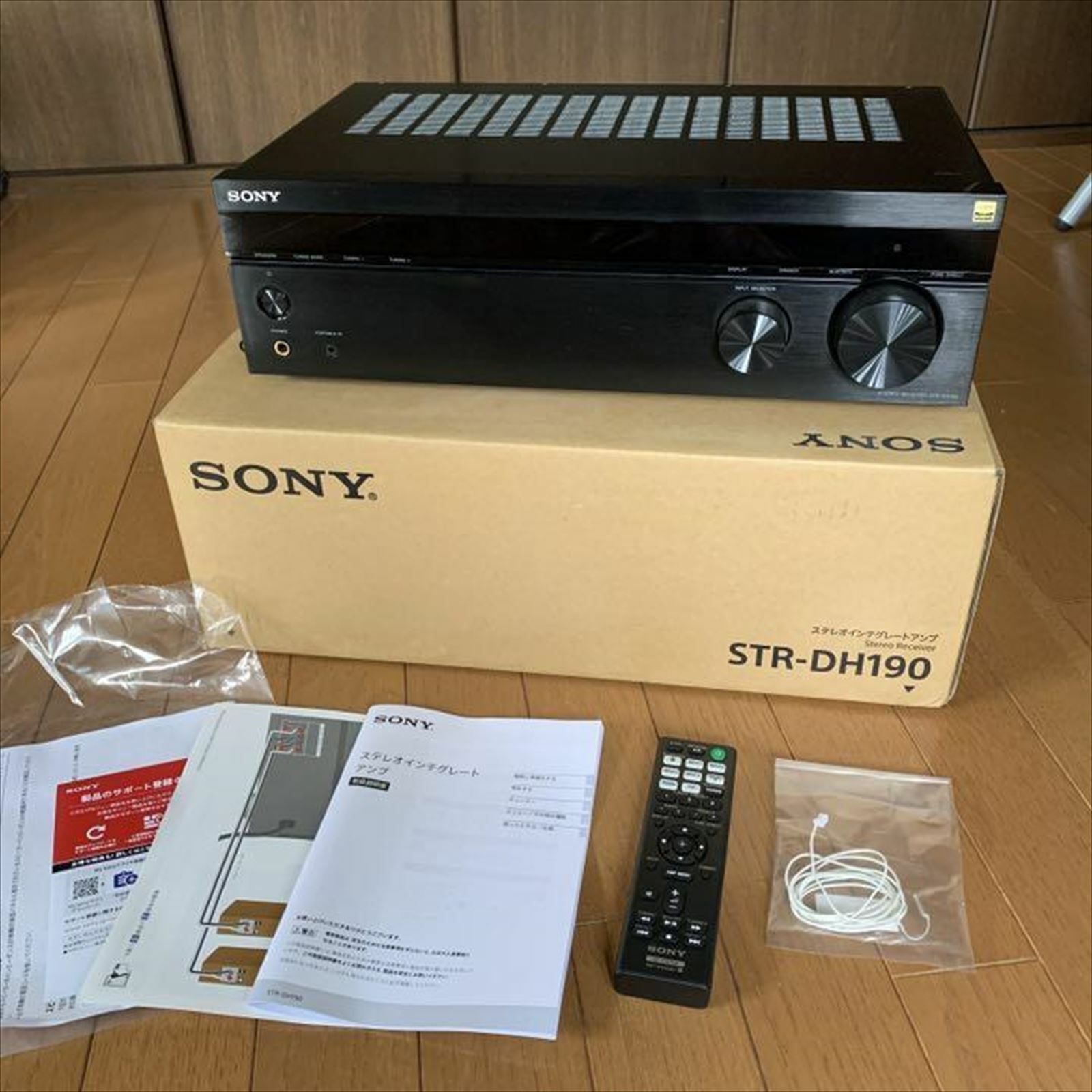 SONY Stereo Amplifier STR-DH190 Bluetooth Phono Input SONY Stereo Amplifier STR-DH190 Bluetooth Phono Input
