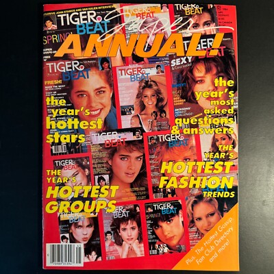 Tiger Beat Super Annual 1984 - Duran, Culture Club, Cyndi, Jacko, Stamos MINT