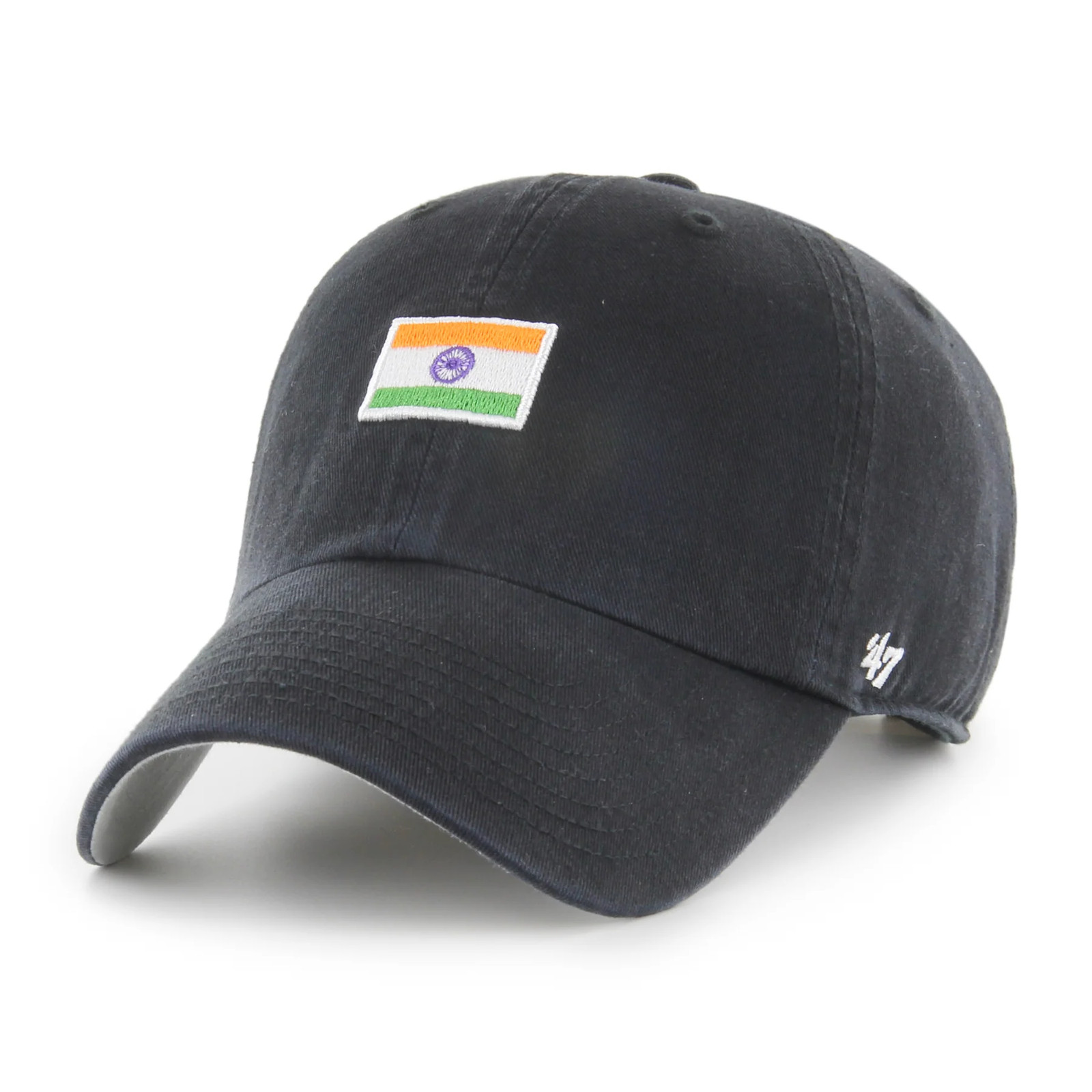 '47 Brand India Base Runner Clean Up Adjustable Strapback Cap Hat