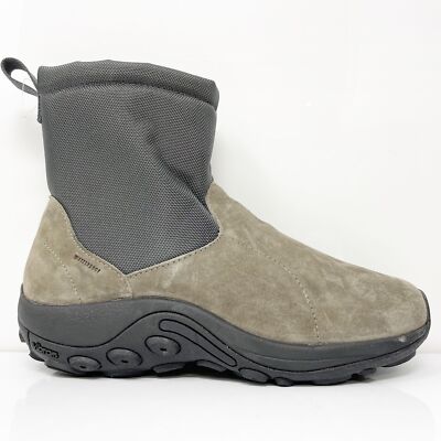 

Merrell Mens Jungle Mid J004025 Grey Zip Polar Водонепроницаемые зимние ботинки, размер 10, Серый, Jungle Mid