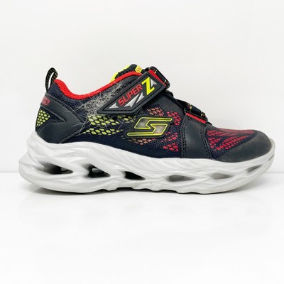 

Skechers Boys Vortex Flash Denlo 400031L Черные кроссовки кроссовки Размер 13,5, Черный, Vortex Flash Denlo