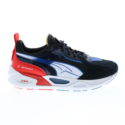 

Puma BMW MMS TRC Blaze 30720101 Мужские черные парусиновые кроссовки для автоспорта, Черный, Puma BMW MMS TRC Blaze