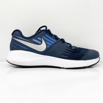 

Кроссовки для бега Nike Boys Star Runner 907254-406 синие, размер 4,5 года, Синий, Star Runner