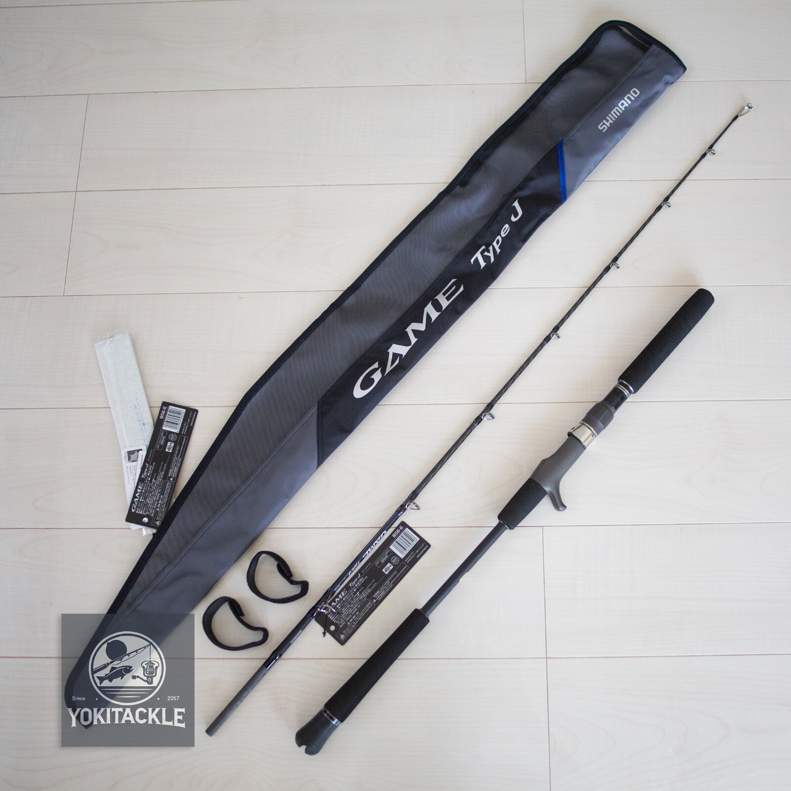 ロッド Shimano GAME Type J B56-6 Shimano Game Type J GTJC53XXHA Casting Rod - Melton Tackle