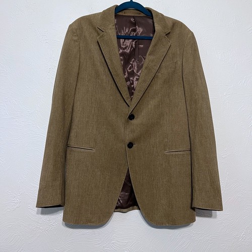 ARMANI COLLEZIONI Blazer Mens 40R Corduroy Jacket Two Button