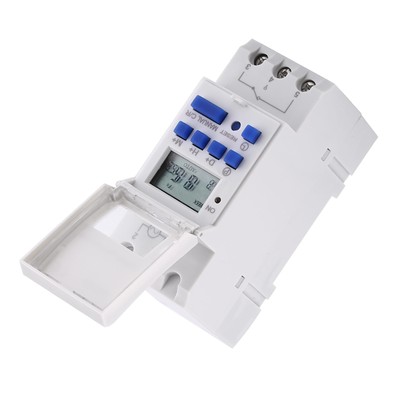 1pc Digital Timer LCD Display Weekly Programmable Timer Switch For Home Offi NF9