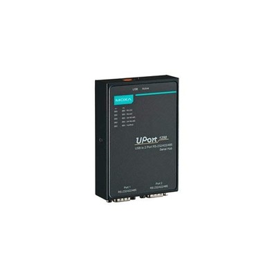 MOXA UPort 1250 - 2 Port USB-to-Serial Hub, RS-232/422/485