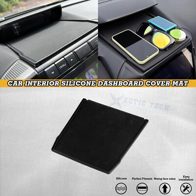 For Subaru Forester Impreza Black Dashboard Mats Dash Cover Liner Accessories