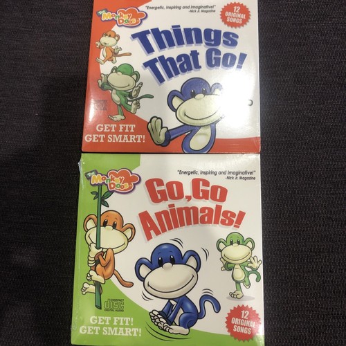 その他 Monkeydoos: Things That Go [DVD] Monkey Doos Things That Go! + Go_Go Animals! {2-CD} 24