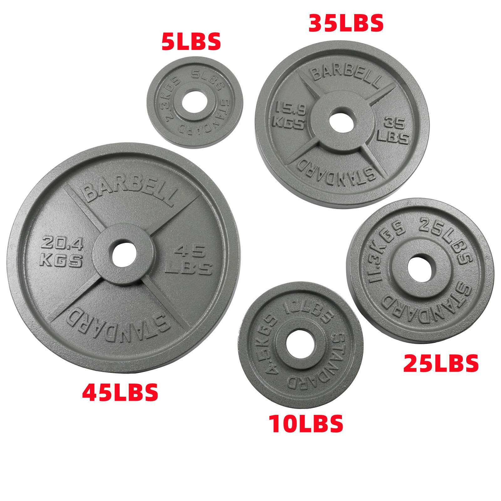 Bumper Weight Plate Set 2