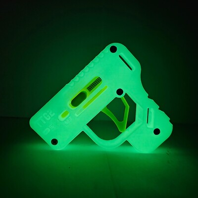 3D Printed Tic Tac Gun Toy | TTG2 Glow in the Dark/Pick Color | TicTacs included