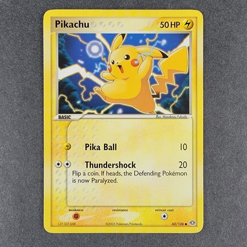Pikachu 60/106 Pokémon Card Game NM | eBay