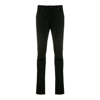 Knee slash cheap jeans