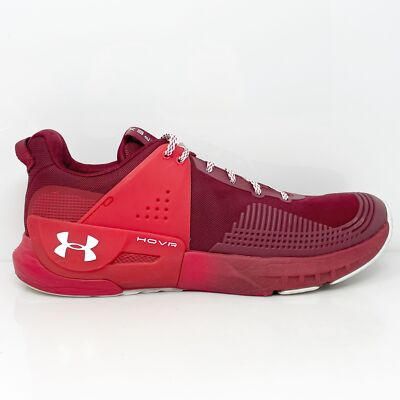 

Кроссовки Under Armour Mens Hovr Apex 3022937-601 красные кроссовки размер 12,5, Красный, Hovr Apex