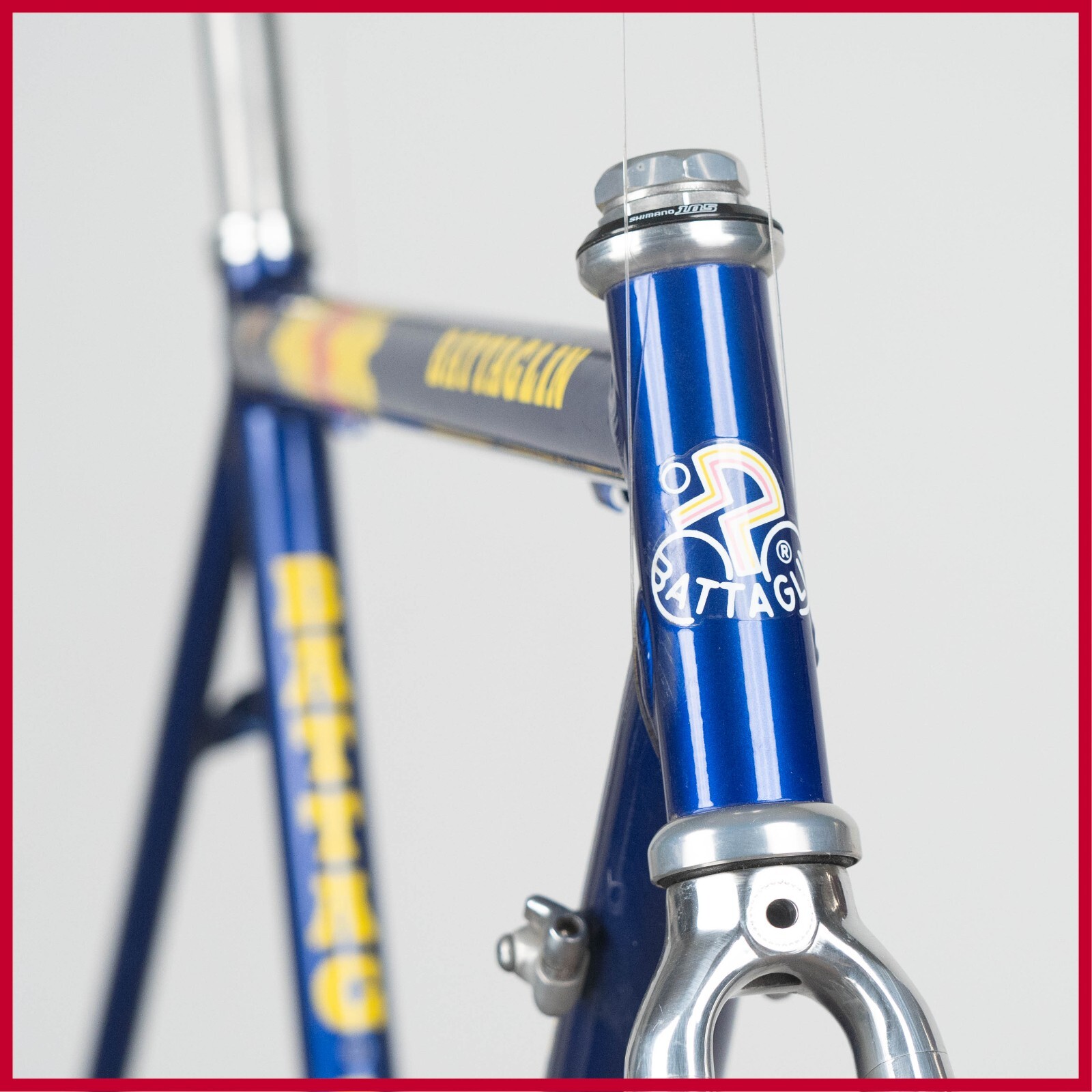 バッタリン　カンパニョーロ Battaglin vintage Cinelli steel bicycle frameset with