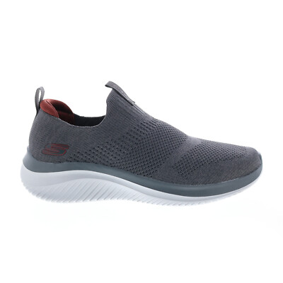 

Skechers Ultra Flex 3.0 Demcheck Мужские серые парусиновые кроссовки Lifestyle Обувь, Серый, Skechers Ultra Flex 3.0 Demcheck
