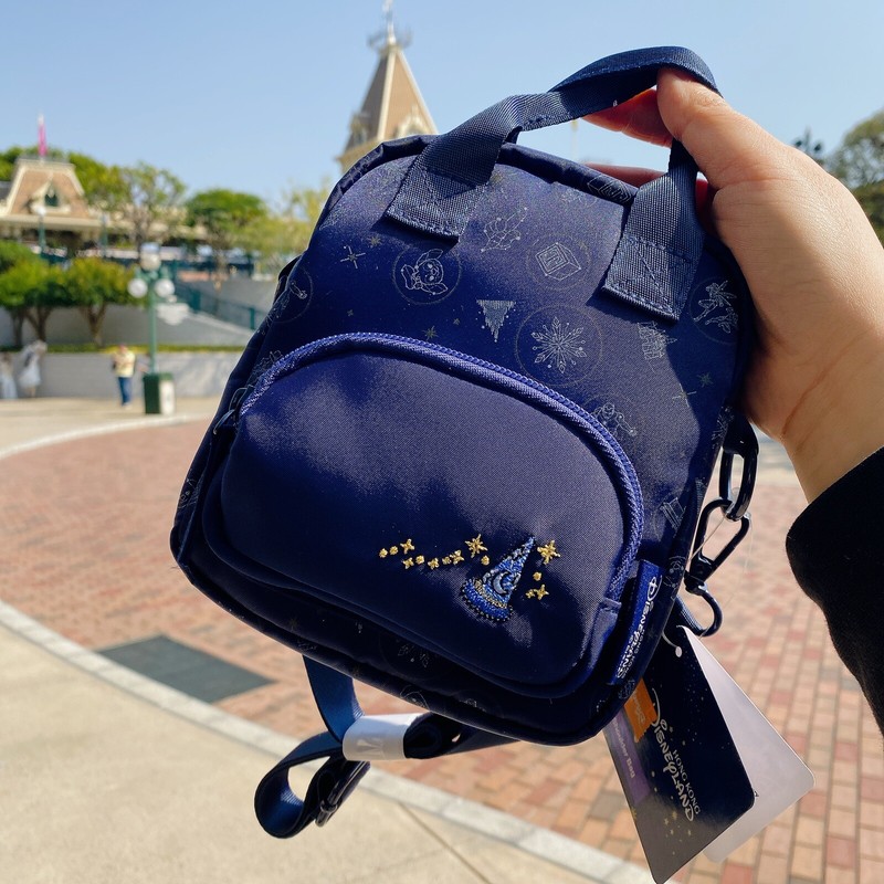 Hong Kong Disneyland Exclusive Sorcerer Mickey Mouse Crossbody Bag