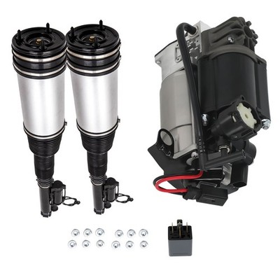 2x Hinten Federbein mit Luftfederung Kompressor for Mercedes S Klasse W220