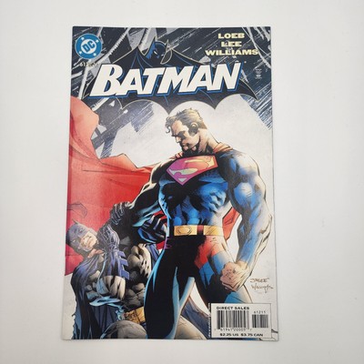 Batman #612 Vs Superman Jim Lee Cover Hush DC Comic 2003 Versus