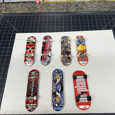 Tech Deck & imperial China Skateboard Lot Misc Pieces Preowned