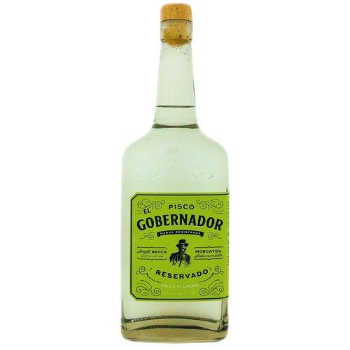 Pisco El Gobernador 0,7 l Pisco Reservado aus Chile, 40%vol