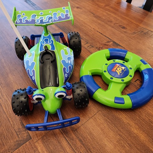 Disney Store Toy Story Pixar RC Car With a Steering Wheel